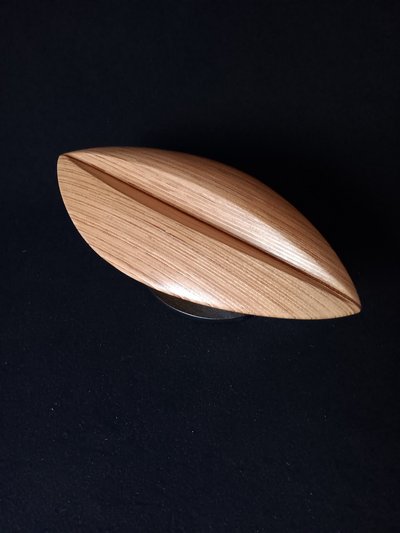 Laminated wood sculpture