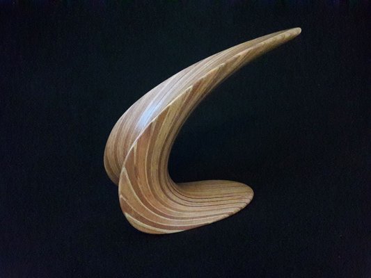 Laminated wood sculpture