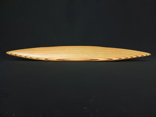 Laminated wood sculpture