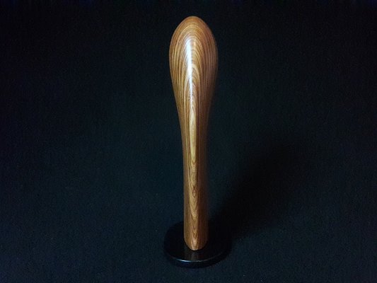 Laminated wood sculpture