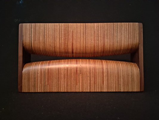 Laminated wood sculpture