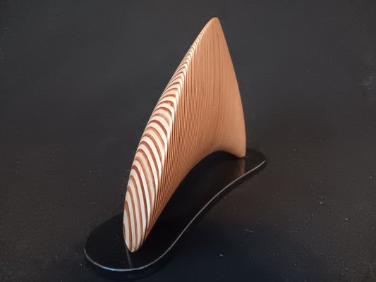 Laminated wood sculpture