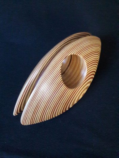 Laminated Wood Sculpture